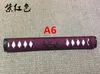 Kledinggaren Hoge kwaliteit zwaard Katana Handle Tsuka voor Japanse samurai Menuki Fuchi Kashira11