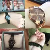 Håll kontakten Luxury Quartz Women Watches Designer Lysous Woman Wristwatch Rhinestone Ladies Watch Armband Relogio Feminino