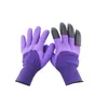 Gants de jardin avec griffes du bout des doigts Plante facile à creuser Gants anti-dérapants Coffre-fort à l'eau Mitaines de protection pour la plage T2I5799