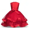 Meilleur été sans manches fille dentelle robe pour mariage floral enfants anniversaire couche robes nouveau designer princesse robe adolescente vêtements