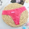 Calcinha de renda ultrafina de baixa cintura G String Strings Roupa Bandagem Bandagem T Coloque as roupas femininas