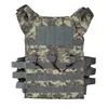 Venda imperdível colete tático jpc molle ao ar livre placa portadora de paintball colete masculino camuflagem caça1