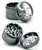 Nieuw ontwerp Aluminium Handhend Herb Lijmers 4 delen Tabakskruidbrekher voor droge kruiden metalen grinder roken accessoires 63 mm diameter GR173