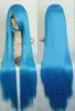 Wig Lucky Star Izumi Konata Cosplay Long Blue Wig UK