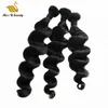 4 Bundles Deal Virgin HumanHair Weft Unverarbeitetes Naturhaar, seidig, gerade, gewellt, tief gelockt, locker gewellt