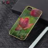 2021 Großhandel Holz TPU Blank Custom Design Pflanzenblumen Handyhüllen für iPhone 6s 7 8 Plus 11 12 Pro Xs Xr XMax Back Cover Shell
