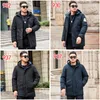 남성용 겨울 재킷 후드 따뜻한 고품질 겉옷 긴 두껍게 파카스 코트 코트 면봉 의류 1 phin22