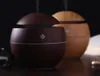 2023 hot ball shape Wood Grain Essential Oil Diffuser bamboo color USB Humidifier for Office Home Bedroom Living Room