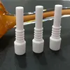 10mm Mini Nectar Zestawy kolektora Mini NC Mężczyzna Ceramiczny Wymienny paznokci Wskazówka Do Dab Rigs Szklane Bongs Szklany Rura wodna VS Quartz Banger