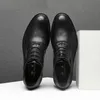 Oxford Leather Business Brogue Night Dress Chaussures officielles pour hommes zapatos hombre de vestir formel e mal