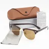 Designer de marque de qualité Fashion Brown Léopardsunglasses pour hommes et femmes UV400 Sport Sun Sunes avec Box4841044