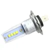 2X H7 3030 LED-Scheinwerfer, Fern- und Abblendlichtlampen-Set, 6000 K, Weiß, 55 W, 6000 lm, Nebelscheinwerfer