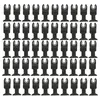 Lame de scie 50pcs 45 mm lame de scie oscillante Oscillant lame multi-outils à haute teneur en acier en carbone