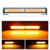 36W LED 스트로브 플래시 경고 라이트 앰버 LED COB 9 모드 스타일링 자동차 경고 빛 비상 Flasher 스트로브 램프 12V