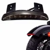 Motocicleta Chopped Trasero Fender Edge LED Freno Matrícula Luz trasera Luz de freno Luz de señal de giro para Sportster
