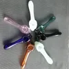 Bardzo popularne szklane palnik olej rurowy popiołu łapacza szklane rury wodne rur rur ruroee czaszka DAB RIG BONGS Waterpipes