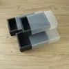 Buzlu PVC Kapak Kraft Kağıt Çekmece Kutuları DIY El Yapımı Sabun Craft Jewel Box Düğün Parti Hediye Paketleme Için