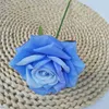 Fake Single Stem Rose 11.81" Length Simulation Curling Roses for Wedding Home Decorative Artificial Flowers