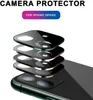 지원되는 아이폰 (11) 프로 XS 최대 유리 카메라 렌즈 화면 보호기, IP11 프로 맥스 블랙 카메라 유리