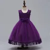 Girls flower dresses for party and wedding Princess dresses children graduation gowns ball gowns girls vestido de festa infantil