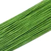 CCinee 20 SZTUK # 18 Papier pokryty Dekorowanie Drut 1.2mm / 0,047 cali Średnica 40 cm Długi żelazny drut używany do DIY Nylon Stocking Flower Making