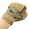 Brand New Fingerless Gloves Men Outdoor Sports Half Finger Army Military Tactical Gloves Gym Training Weight Lifting Soft