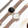 AESOP 7mm Ultra thin Women Ladies Quartz Women's Bracelet Watches Gold Mesh Steel Strap Woman Wrist Watch Luxury reloj mujer A CJ191217