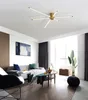 İskandinav çatı led tavan lambası özlü minimalist tasarımı oturma odası yatak odası modeli oda ışıkları