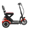Ouderly Travel Electric Tricycle Electric-Scooters 300W 36V Three Wheels Folding Electrics Scooter voor uitgeschakeld met stoel