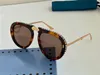 2020 Nuovi occhiali da sole di moda 0307 pilota pieghevole con telaio diamante cristallino Summer Avantgarde Popular Style UV 400 Lens con Box1805202