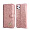 20 Parça Satış Lüks Glitter Bling Cüzdan Telefon Kılıfı iphone 11 6.5 6.1 2019 x XR XS Max 6 7 8 Artı ve Samsung Note 9 10 Pro S9 S10 Artı