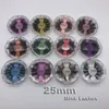 3D Mink Eyelash 5d 25mm Long Thick Mink Lashes With Eye Lash Packaging Box Eyes Makeup Maquillage5022693