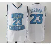 MJ 23 مايكل نورث كارولينا Tar كعوب كرة السلة الفانيلة UCLA Russell 0 Westbrook Reggie 31 Miller jersey رخيص بالجملة 99