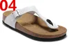 Gizeh Arizona Florida Cork Pantoffeln Männer und Frau Open Toe Beach Sandalen Sommerplattform Pantoffeln Echte Lederflats kostenlose Freizeitschuhe SZ 34-46