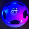 28 cm Najnowszy Powietrze Soccer Disc Hovering Gliding Ball Floating LED Flashing Football Toy Prezent Dzieci Dropshipping