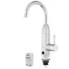 220V 3000W 360 ° LED elektrischer Durchlauferhitzer Wasserhahn Home Küche Badezimmer Heiß Kalt-Mischer-Hahn