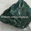 200g Natural Jadeite Green Raw Stone Rock Mineral Specimen Freeform Random Size Rough Angola Jade Crystal Gemstone Lapidary Cabbing Material