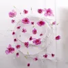 3m simulation silk magnolia vine artificial magnolia wreath home wedding living room decoration flower rattan background flower vine