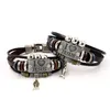J'AIME JÉSUS Charme Bracelets Vintage Poisson Pendentif Christian Multicouche Bracelets En Cuir pour Hommes Femmes Bracelet GD115