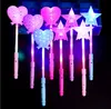 Vendendo Concerto Light Stick Estrela Hollow Fulgor Magia Bunny Crianças Flash Stick LED Brinquedo Luz Novo Presente