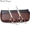 55039039 6quot 7quot Japan 440C Purple Dragon Salon Hair ScoSors Cutting Shears Thinning Shears Professional Hairdress6390813