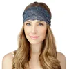 Women Fashion Lace Headband Ladies Bohemian Hair Accessories Headwrap Turban Girls Wide Headbands Headdress 8 colors