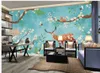 flor de ameixa fresca wallppaers parede do fundo 3d murais papel de parede para sala de estar 3d wallpapers