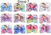 8 Inchquotjojo Girls Siwa Unicorn Collection Coral Colorful Hairpin Stora hårbågar Hårtillbehör för flickor3517306