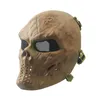 Cadılar bayramı Şefleri M06 Maskeleri Kişiselleştirilmiş CS Tam Yüz İskelet Savaşçı Oyunu Kafatası Maskesi Taktik Korkunç Hayalet Maske
