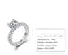 2 0ct 8mm 클래식 여성 여성용 Moissanite 결혼 약혼 반지 100% Real 925 Sterling Silver Ring New Fashion Jewelry XR3206T