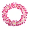 زهور الزهور الزهور أكاليل أزياء الصيف هاواي زهرة قلادة لون هاواي ليس فانك فستان الحزب ديكورشن 1