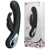 Sexprodukter 12 SPEED G-Spot Body Massage Kanin Vibrator USB Uppladdningsbar Kvinnlig Onani Dildo Vibrator Sexleksak För Kvinna Y190711