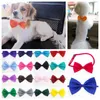 Cravatta per cani Cravatte per cani per feste natalizie Cat Pet Tie Copricapo papillon regolabili accessori per cravatte T2I5255