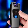 Novo Carro Legal Colorido Carregamento USB Duplo ARC Mais Leve Sensível Impressão Digital portátil Inovador Design Para Cigarro Ferramenta de Tubulação De Fumo DHL